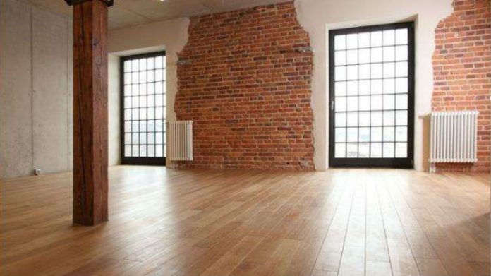 Wnętrza krakowskiego loftu w Młynie