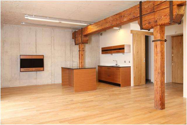 Wnętrza krakowskiego loftu w Młynie Wnętrza krakowskiego loftu w Młynie