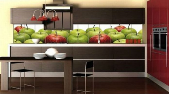 Laminowane szkło do kuchni