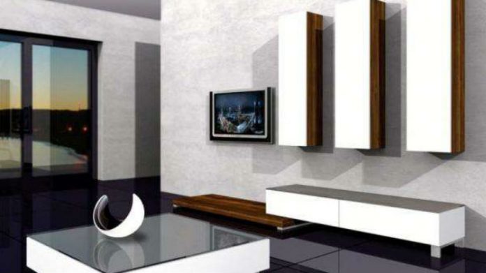 Meble wykończone lakierem do fortepian&oacute;w