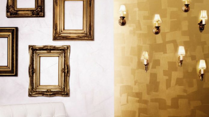 Ściany na złoto