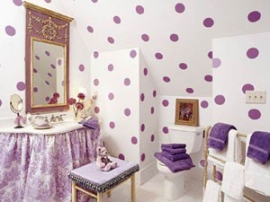 Łazienka dla dziewczynki. Shelterness.com