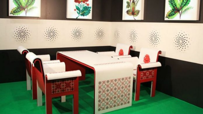 Meble haftowane w ukraińskie wzory