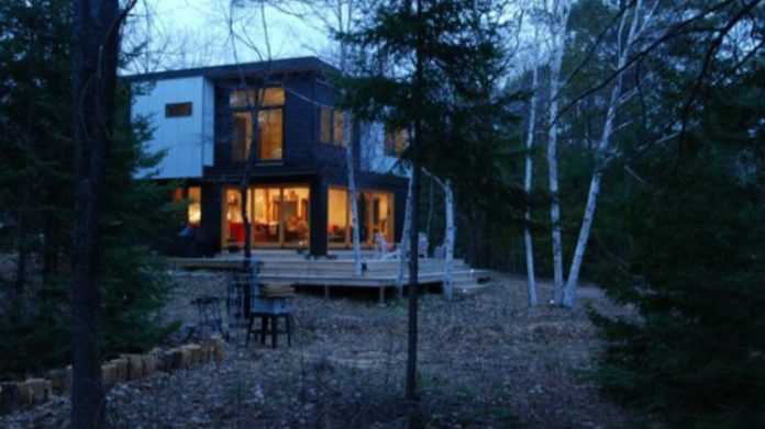 Domek w stylu rustykalnym