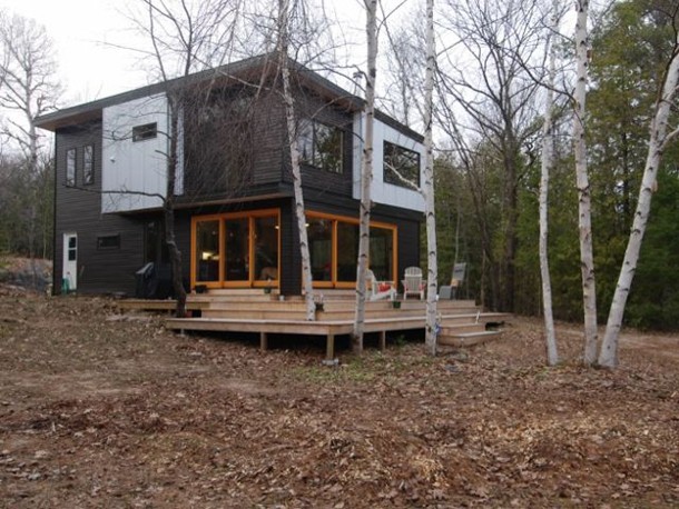 Domek w stylu rustykalnym 