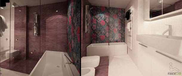 Apartament we fioletach - nowocześnie i glamour Apartament we fioletach - nowocześnie i glamour