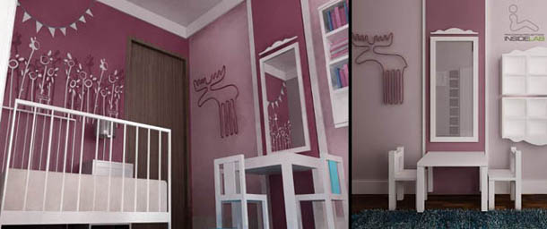 Apartament we fioletach - nowocześnie i glamour Apartament we fioletach - nowocześnie i glamour