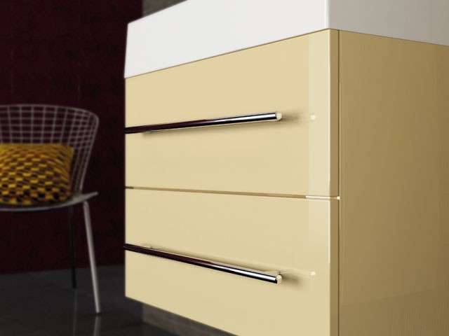 Meble łazienkowe Amsterdam - akrylowa powierzchnia w najmodniejszych kolorach