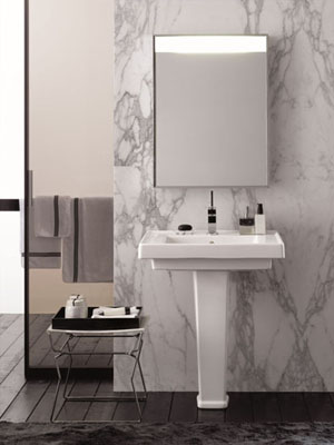 Łazienka w stylu art deco Łazienka w stylu art deco