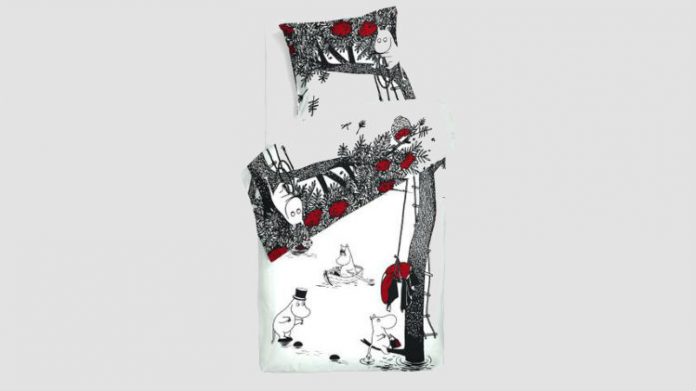 Kolorowe sny dziecka z Muminkami