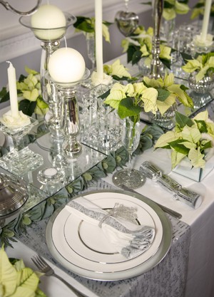 Świąteczna dekoracja stołu