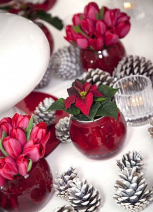 Świąteczna dekoracja stołu
