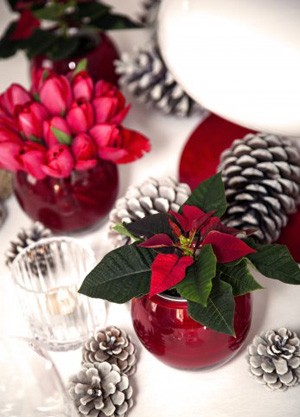 Świąteczna dekoracja stołu