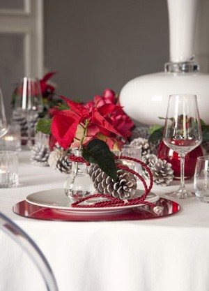 Świąteczna dekoracja stołu