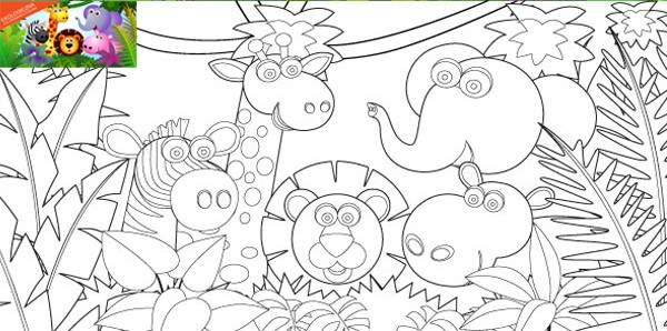 Kolorowanki na ściany