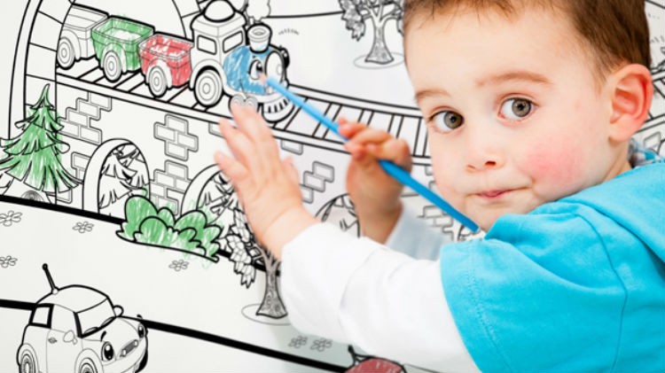 Kolorowanki na ściany