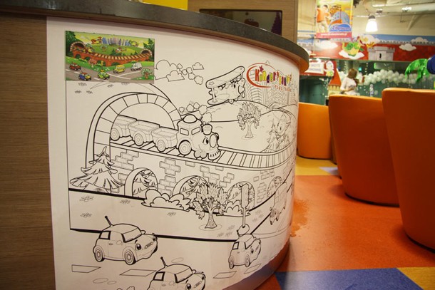 Kolorowanki na ściany