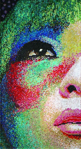 Mozaikowe obrazy na ścianę