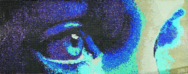 Mozaikowe obrazy na ścianę