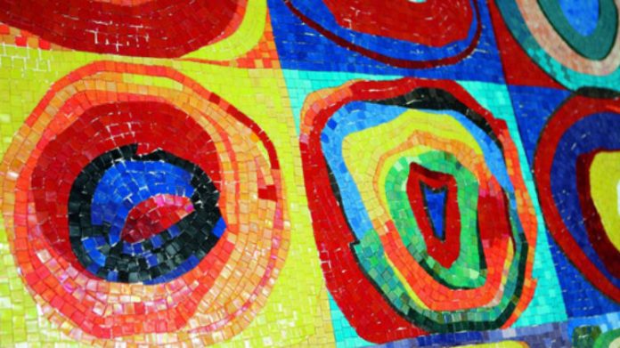 Mozaikowe obrazy na ścianę