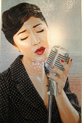 Mozaikowe obrazy na ścianę