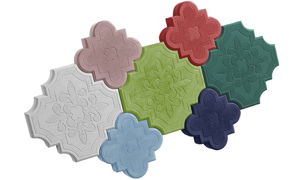 Betonowe płytki na podłogę i ściany Flaster