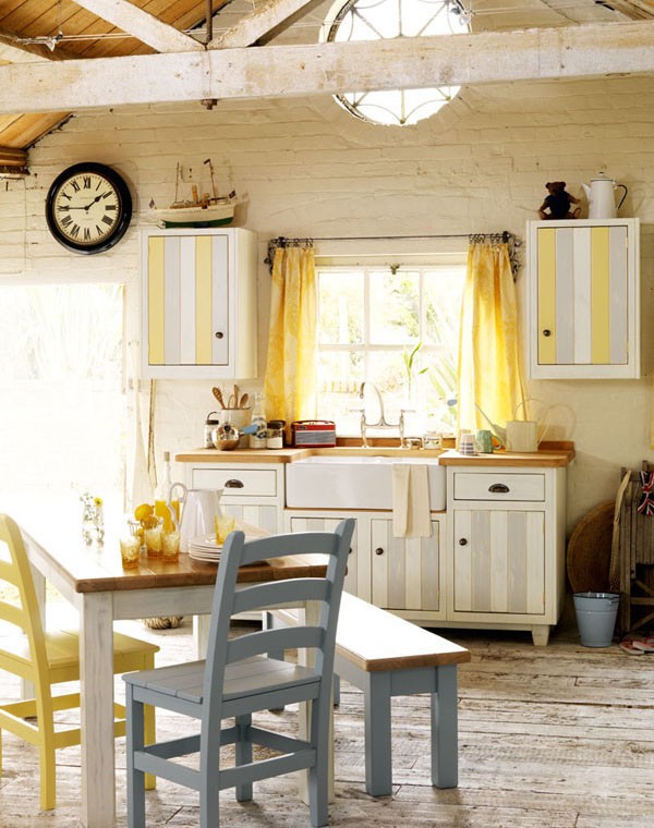 Prawdziwie wiejskie meble do kuchni