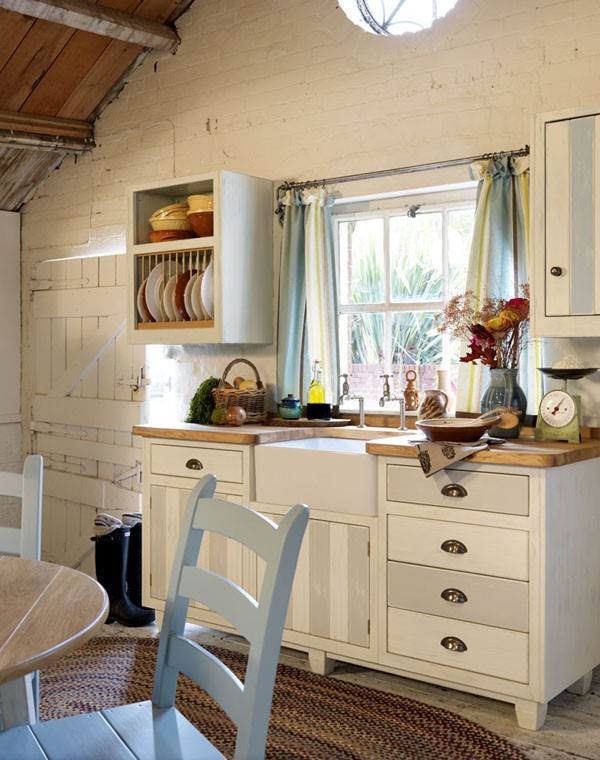 Prawdziwie wiejskie meble do kuchni
