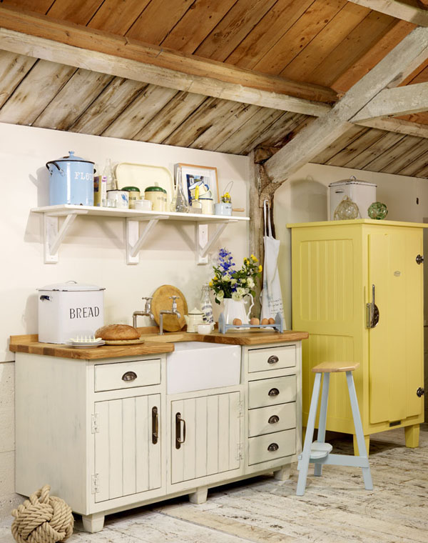 Prawdziwie wiejskie meble do kuchni