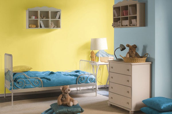 Żółty na ścianie. Tikkurilla Żółty na ścianie. Tikkurilla