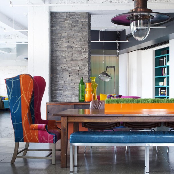 Odważnie kolorowo. Christopher Coleman Interior Design