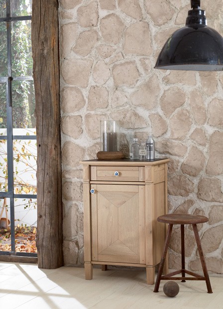 Dębowe meble w łazience