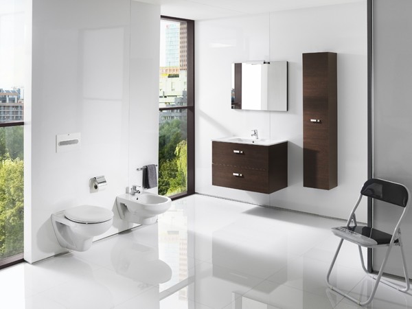  Niewidoczny stylista przestrzeni łazienkowej - stelaże podtynkowe Roca