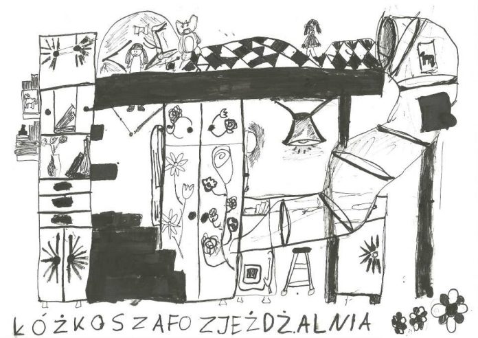 Kornelia Kin, lat 10, Bydgoszcz “Łóżkoszafozjeżdżalnia”