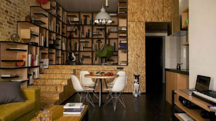 Płyta OSB we wnętrzach