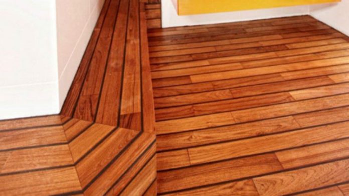 Drewno w łazience - na podłodze i ścianach