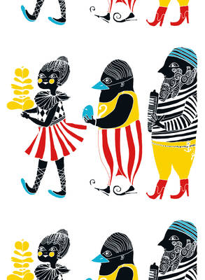 Printy Marimekko na dodatkach kuchennych