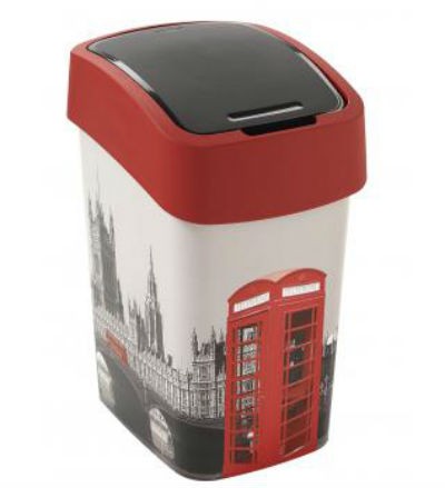Kosz na śmieci z nadrukiem, źródło: Curver