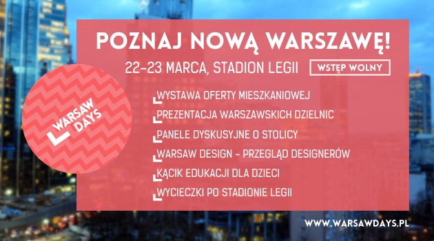 Warszawa stolicą designu