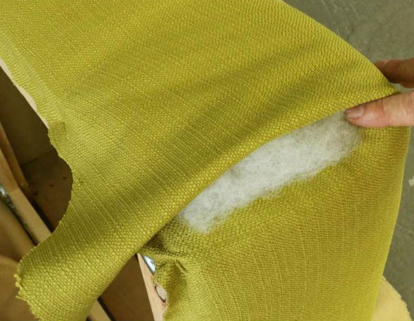 Tapicerowany mebel z palet