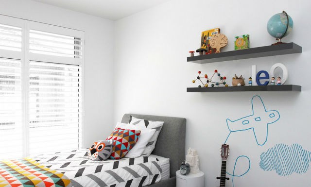 Biała ściana w pokoju dziecka, fot.: Sleep Interior Design