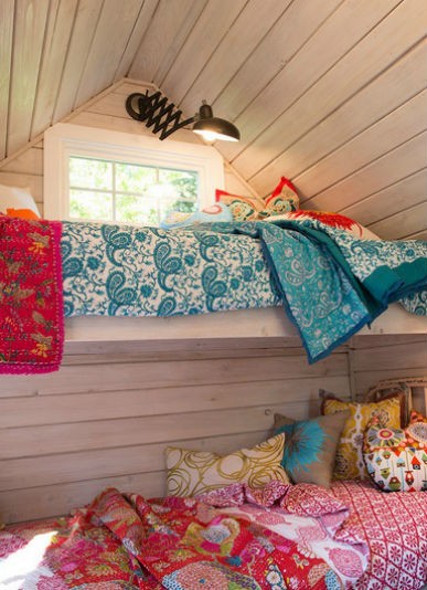 Bielone deski w dziecięcym pokoju, fot.: Lord Design