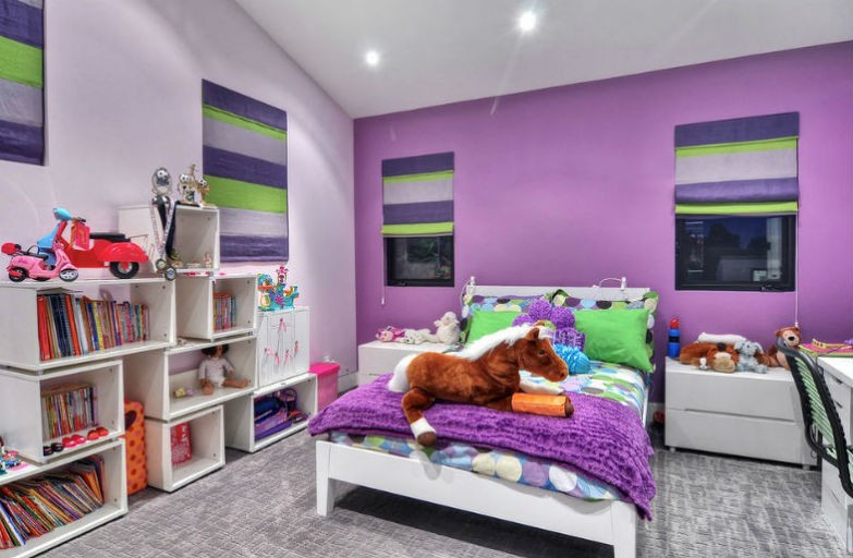 Fioletowa ściana, fot.: JDL Construction