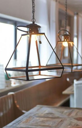 Lampy w industrialnym stylu, źr&oacute;dło: www.house&more.pl