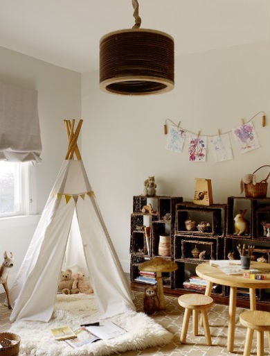 Pastelowy pokój dziecka, fot.: Jute Interior Design