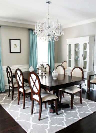Elegancki stół w jadalni, fot.: Am Dolce Vita