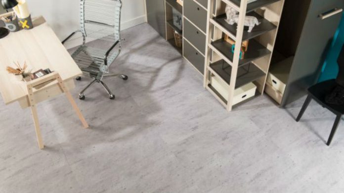 Podłoga Lico Printcork Beton, czyli korkowa podłoga imitująca beton
