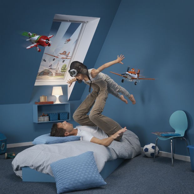 Rolety zaciemniające VELUX&Disney do dziecięcych pokoik&oacute;w