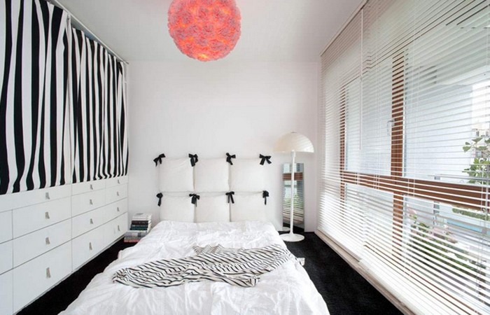 modne białe ściany jakie meble