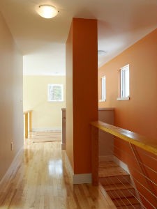 pomaranczowa klatka schodowa david matero architecture a